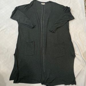 Ava & Viv Gray Duster